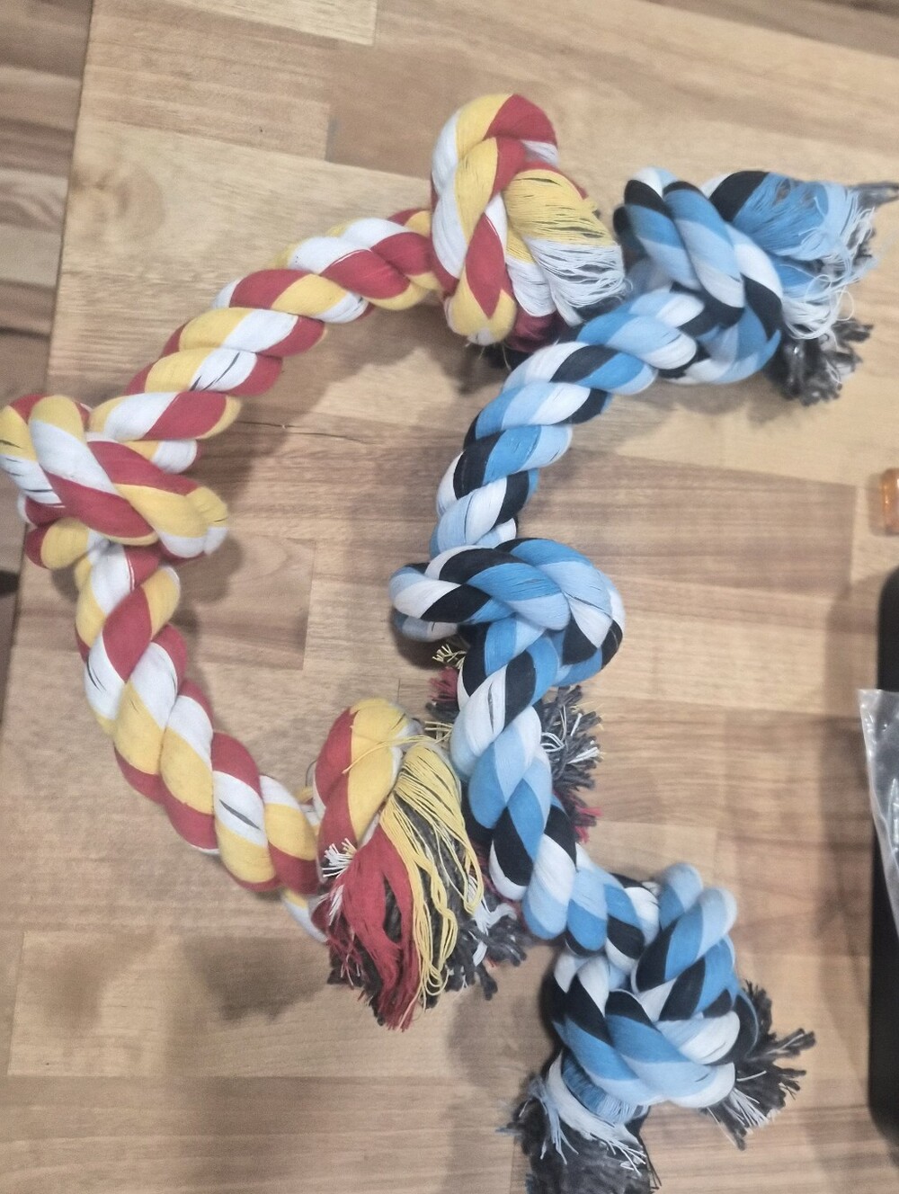 Dog Chew Rope Toy Puppy Toys Dog Toys Tug of War Rope for Medium and Small Dogs
